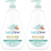 imageBaby Dove Sensitive Skin Care Baby Wash For Bath Time Moisture Fragrance Free and Hypoallergenic Washes Away Bacteria 20 ozUnscented