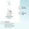 imageBaby Dove Sensitive Skin Care Baby Wash For Bath Time Moisture Fragrance Free and Hypoallergenic Washes Away Bacteria 20 ozUnscented
