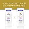 imageDove Advanced Care Antiperspirant Deodorant Stick Clear Finish 4 Count deodorant that doesnt stain clothes 72hour odor control and allday sweat protection with ProCeramide Technology 26 oz26 Ounce Pack of 1