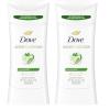 imageDove Advanced Care Antiperspirant Deodorant Stick Shea Butter 4 ct with Pro ceramide technology for helping skin barrier repair after shaving 72 hour odor control sweat protection stick 26 oz26 Ounce Pack of 2