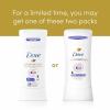imageDove Advanced Care Antiperspirant Deodorant Stick Sheer Fresh 4 Count Antistain antiperspirant deodorant for soft underarms 72hour underarm odor protection and allday sweat control 26 oz