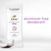 imageDove Aluminum Free Deodorant for Women 3 Count Shea Butter 72 hour odor protection 26 ozCoconut Pink Jasmine