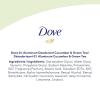 imageDove Aluminum Free Deodorant for Women 3 Count Shea Butter 72 hour odor protection 26 ozCucumber Green Tea