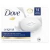 imageDove Beauty Bar Gentle Skin Cleanser Moisturizing for Gentle Soft Skin Care Original Made With 14 Moisturizing Cream 375 oz 14 Bars375 Ounce Pack of 14