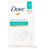 imageDove Beauty Bar Soap Sensitive 24 Bars for Sensitive Skin Fragrance Free and Hypoallergenic 375 ozUnscented
