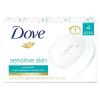 imageDove Beauty Bar Soap Sensitive 24 Bars for Sensitive Skin Fragrance Free and Hypoallergenic 375 ozUnscented