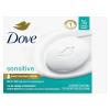 imageDove Beauty Bar Soap Sensitive 24 Bars for Sensitive Skin Fragrance Free and Hypoallergenic 375 ozUnscented
