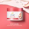 imageDove Body Scrub White Peach ampamp Crushed Rice 3 Count for Visibly SilkySmooth Nourished Skin with  Moisturizing CreamWhite Peach  Crushed Rice