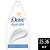 imageDove Body Wash 3 Count Sensitive Skin For 24hr LotionSoft Skin Moisturizing Skin Cleanser Gentle Hypoallergenic Formula with No Sulfates No ParabensSensitive Skin