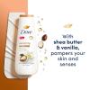 imageDove Body Wash 4 Count Pampering Shea Butter ampamp Vanilla for Renewed HealthyLooking Skin Gentle Skin Cleanser with 24hr Renewing MicroMoisture 20 oz