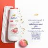 imageDove Body Wash Care ampamp Protect Antibacterial 4 Count For All Skin Types Protects from Dryness 20 ozWhite Peach  Rice Millk