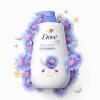 imageDove Body Wash with Pump 3 Count AntiStress Blue Chamomile ampamp Oat Milk for 24hr LotionSoft Skin Moisturizing Skin Cleanser with No Sulfates No Parabens