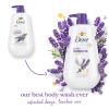 imageDove Body Wash with Pump Relaxing Lavender Oil ampamp Chamomile 3 Count for Renewed HealthyLooking Skin Gentle Skin Cleanser with 24hr Renewing MicroMoisture 306 ozLavender  Chamomile