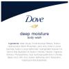 imageDove Body Wash with Pump with Skin Natural Nourishers for Instantly Soft Skin and Lasting Nourishment Deep Moisture Cleanser That Effectively Washes Away Bacteria While Nourishing Your Skin 34 oz 3 CountDeep Moisture Nourishing