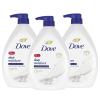 imageDove Body Wash with Pump with Skin Natural Nourishers for Instantly Soft Skin and Lasting Nourishment Deep Moisture Cleanser That Effectively Washes Away Bacteria While Nourishing Your Skin 34 oz 3 CountDeep Moisture