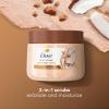 imageDove Brown Sugar and Coconut Butter Body Scrub Exfoliates and Deeply Nourishes for Smooth Radiant Skin 15 oz