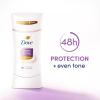 imageDove Even Tone Antiperspirant Deodorant Stick Apple Blossom ampamp Mango Butter 3 Count For Uneven Skin Tone 26 ozRosewood  Powder
