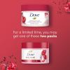 imageDove Exfoliating Body Polish Crushed Cherries ampamp Chia Milk Skin Care for Revitalized Skin Formulated with 14 Moisturizing Cream 105 oz