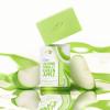 imageDove Plant Milk Cleansing Bar Soap Almond Milk ampamp Green Apple 4 count for Moisturized Skin Gentle Cleanser No Sulfate Cleansers or Parabens 98 Biodegradable Formula