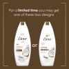 imageDove Purely Pampering Body Wash for Dry Skin Coconut Butter and Cocoa Butter Effectively Washes Away Bacteria While Nourishing Your Skin 22 oz 4 countCoconut and Cocoa Butters