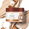 imageDove Scrub Pomegranate ampamp Shea Butter For Silky Soft Skin Body Scrub Exfoliates and Provides Lasting Nourishment 105 ozBrown Sugar and Coconut Butter