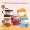 imageDove Scrub Pomegranate ampamp Shea Butter For Silky Soft Skin Body Scrub Exfoliates and Provides Lasting Nourishment 105 ozPomegranate  Sheaf