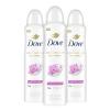 imageDove Advanced Care Antiperspirant Deodorant Spray Waterlily ampamp Sakura Blossom 3 Count Moisturizing for AfterShaving Care 72hour that boost skins ceramide levels for Soft Underarms 38 oz