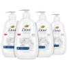 imageDove Advanced Care Hand Wash Deep Moisture 4 Count for Soft Smooth Skin More Moisturizers than the Leading Ordinary Hand Soap 12 oz12 Fl Oz Pack of 4