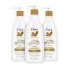 imageDove Body Love Body Lotion Restoring Care Pack of 3 for Reoccuring Dry Skin Visibly Improves Very Dry Skin 135 oz