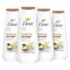 imageDove Body Wash 4 Count Pampering Shea Butter ampamp Vanilla for Renewed HealthyLooking Skin Gentle Skin Cleanser with 24hr Renewing MicroMoisture 20 oz