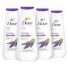 imageDove Body Wash 4 Count Relaxing Lavender Oil ampamp Chamomile for Renewed HealthyLooking Skin Gentle Skin Cleanser with 24hr Renewing MicroMoisture 20 oz