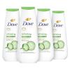 imageDove Body Wash Refreshing Cucumber and Green Tea 4 Count Refreshes Skin Cleanser That Effectively Washes Away Bacteria While Nourishing Your Skin 20 oz