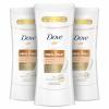 imageDove Even Tone Antiperspirant Deodorant Stick Apple Blossom ampamp Mango Butter 3 Count For Uneven Skin Tone 26 ozApple Blossom and Mango Butter