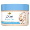 imageDove Scrub Macadamia ampamp Rice Milk Reveals Visibly Smoother Skin Body Scrub That Nourishes Skin 105 oz105 Ounce Pack of 1