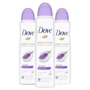 imageDove Advanced Care Antiperspirant Deodorant Spray Beauty Finish 3 Count To help skin barrier repair after shaving by boosting skins ceramide levels 72hour for Soft Underarms 38 oz38 Ounce Pack of 3