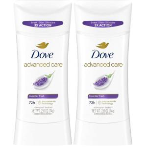 imageDove Advanced Care Antiperspirant Deodorant Stick Lavender Fresh for Helping Repair Skin Barrier After Shaving with 72Hour Sweat ampamp Odor Protection 26 ozFresh