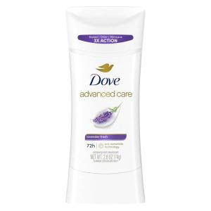 imageDove Advanced Care Antiperspirant Deodorant Stick Lavender Fresh for Helping Repair Skin Barrier After Shaving with 72Hour Sweat ampamp Odor Protection 26 ozLavender