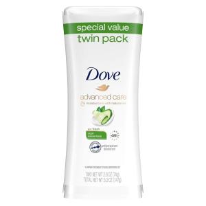 imageDove Advanced Care Antiperspirant Deodorant Stick Rejuvenate 4 Count to help skin barrier repair after shaving by boosting skins ceramide levels 72hour odor control for soft underarms 26 oz26 Ounce Pack of 2