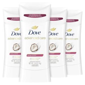 imageDove Advanced Care Antiperspirant Deodorant Stick Shea Butter 4 ct with Pro ceramide technology for helping skin barrier repair after shaving 72 hour odor control sweat protection stick 26 oz26 Ounce Pack of 4