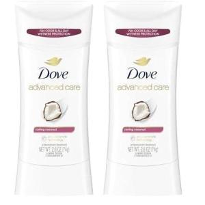 imageDove Advanced Care Antiperspirant Deodorant Stick Shea Butter 4 ct with Pro ceramide technology for helping skin barrier repair after shaving 72 hour odor control sweat protection stick 26 oz26 Fl Oz Pack of 2
