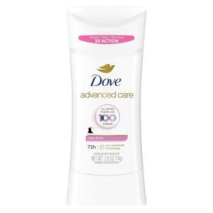 imageDove Advanced Care Antiperspirant Deodorant Stick for Soft Resilient Skin Clear Finish with No White Marks and 72Hour Sweat ampamp Odor Protection 26 ozFragranced