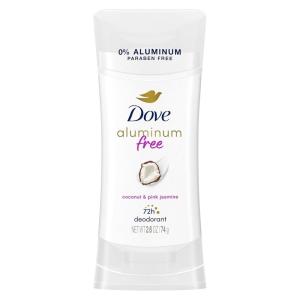 imageDove Aluminum Free Deodorant for Women 3 Count Shea Butter 72 hour odor protection 26 ozCoconut Pink Jasmine