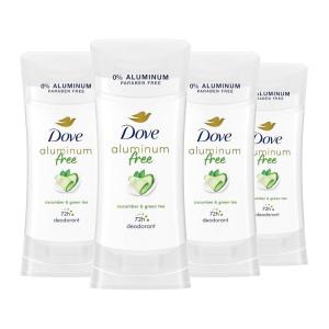 imageDove Aluminum Free Deodorant for Women 3 Count Shea Butter 72 hour odor protection 26 ozGreen Tea