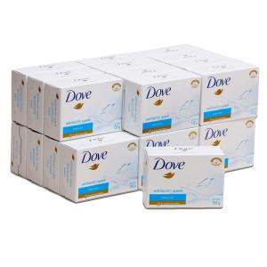 imageDove Beauty Bar More Moisturizing Than Bar Soap Gentle Exfoliating With Mild Cleanser For Softer And Smoother Skin 375 oz Pack of 141 Ounce Pack of 114