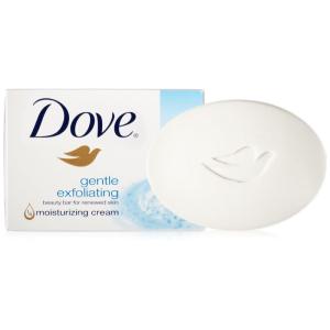 imageDove Beauty Bar More Moisturizing Than Bar Soap Gentle Exfoliating With Mild Cleanser For Softer And Smoother Skin 375 oz Pack of 144 Count Pack of 1