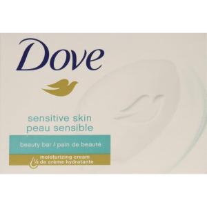 imageDove Beauty Bar Soap Sensitive 8 Bars for Sensitive Skin Fragrance Free and Hypoallergenic 375 oz24 Ounce Pack of 1