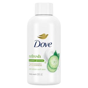 imageDove Body Wash 24 Count Refreshing Cucumber and Green Tea Refreshes Skin Cleanser That Effectively Washes Away Bacteria While Nourishing Your 3 ozCucumber