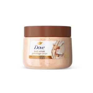 imageDove Brown Sugar and Coconut Butter Body Scrub Exfoliates and Deeply Nourishes for Smooth Radiant Skin 15 oz