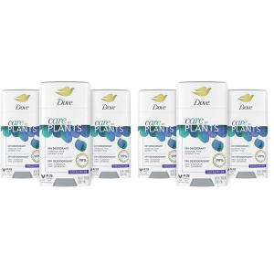 imageDove Care by Plants Deodorant Stick for underarm skin care and 24 hour deodorant protection Eucalyptus no aluminum deodorant 26 oz 3 Count26 Ounce Pack of 6