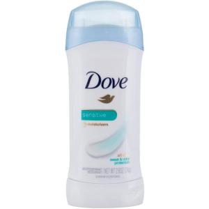 imageDove Invisible Solid Antiperspirant Deodorant Stick for Women 6 Count Sensitive For All Day Underarm Sweat ampamp Odor Protection 26 oz26 Ounce Pack of 4